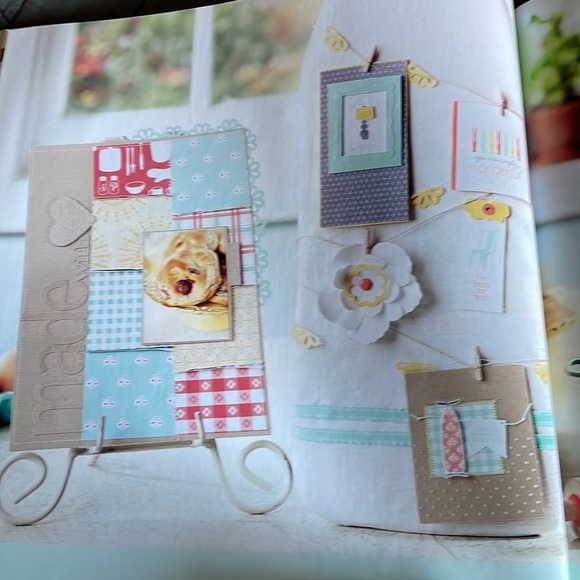 3/$15 NWOT Stampin' Up! "House and Home" set 6 rubber cling mount stamps, retro - Picture 6 of 8